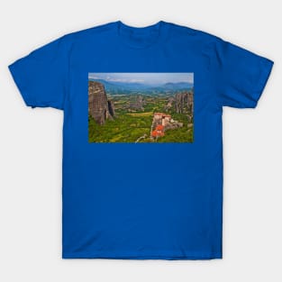 Greece. Meteora. Monasteries. T-Shirt